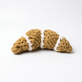 Handcrafted Croissant Pet Toy