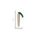 Palatable Carrot Rope Toys