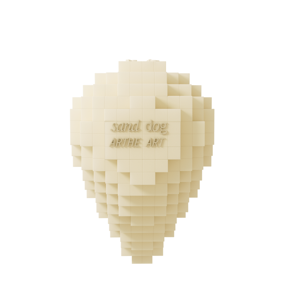 Heart Chew Toy — Cream