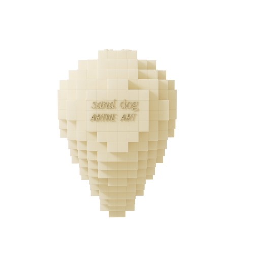 Heart Chew Toy — Cream