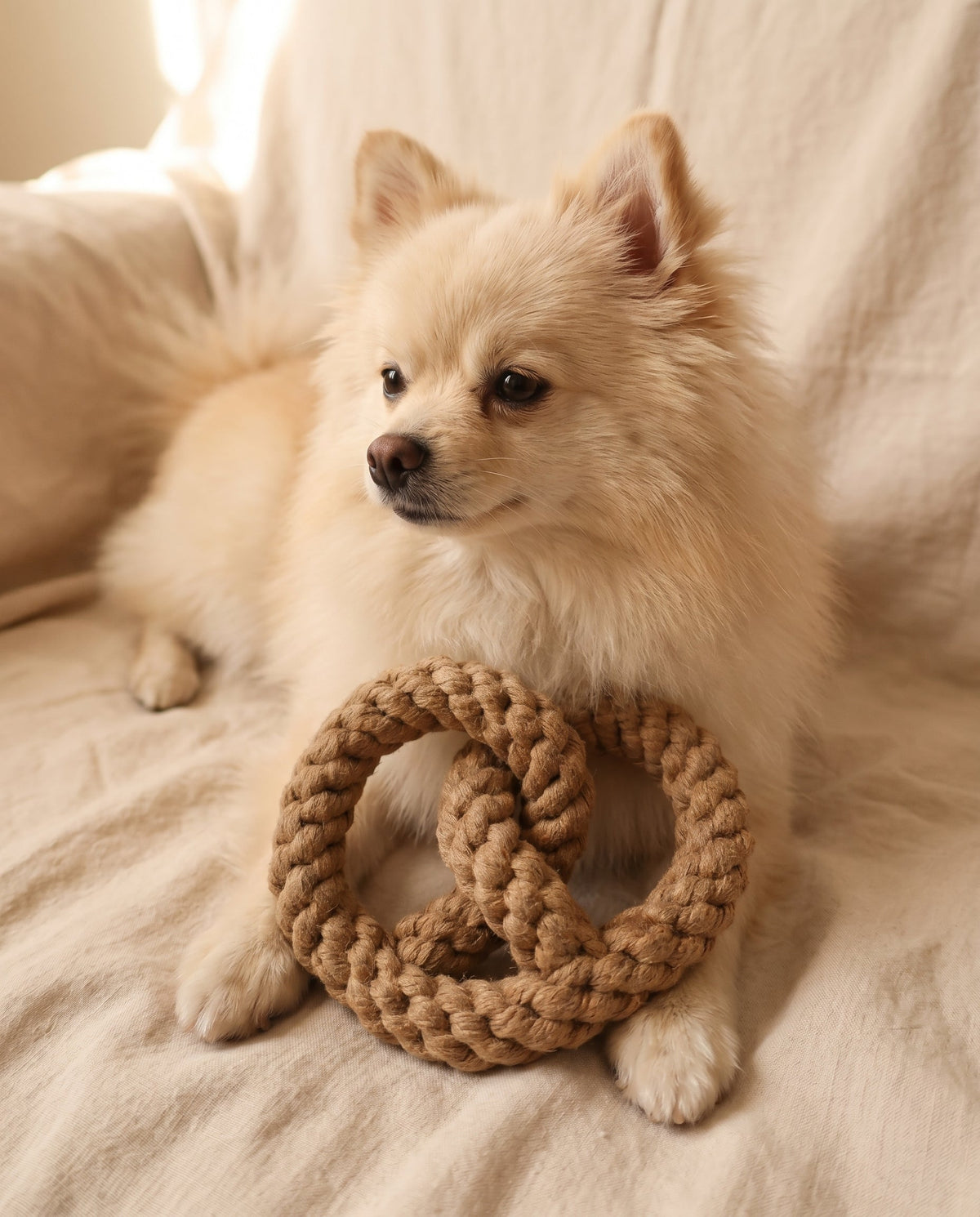 The Pretzel Pet Toy | Handcrafted